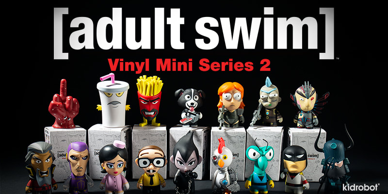 kidrobot Adult Swim Series 2 Vinyl Mini Figures New Samurai Jack 